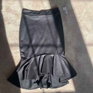 Mermaid ruffled skirt